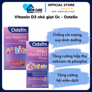Vitamin D3 Nhỏ Giọt Úc - Ostelin