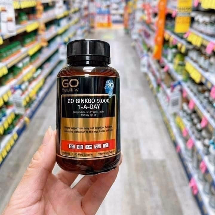 Viên Uống Bổ Não Hàm Lượng Cao Úc Go Ginkgo 9000 - Go Healthy - Ảnh 7