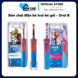 Bàn Chải Điện Bé Trai Bé Gái - Oral B