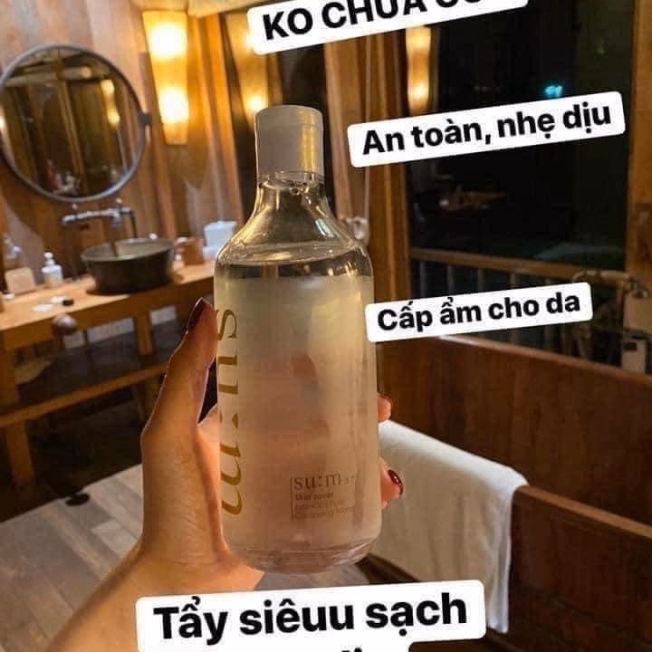 Tẩy Trang Sum Đa Tính Năng 3 Trong 1 Full Size 400Ml Tặng Sữa Rửa Mặt100Ml - Sum - Ảnh 3