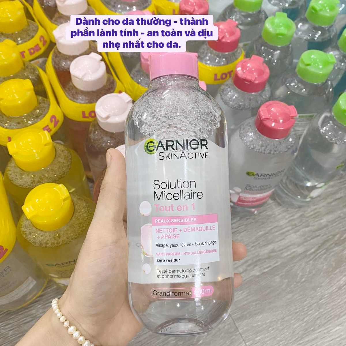 Nước Tẩy Trang Pháp - Garnier - Ảnh 2