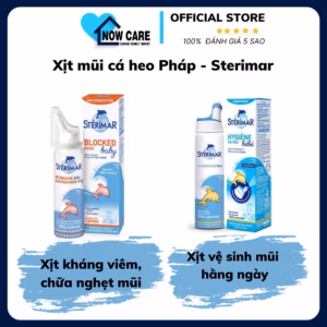 Xịt Mũi Cá Heo Pháp - Sterimar