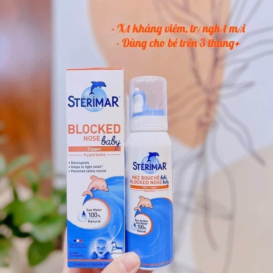 Xịt Mũi Cá Heo Pháp - Sterimar - Ảnh 4