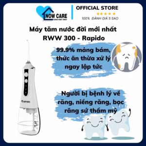 Máy Tăm Nước Đời Mới Nhất Rww 300 - Rapido