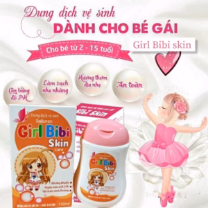 Dung Dich Vệ Sinh Cho Bé Salloren Girl Bibi Skin Care - Shop Mẹ Bống