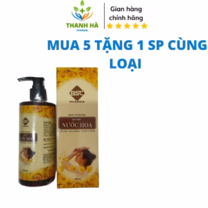 Sữa Tắm Nước Hoa Dưỡng Trắng Mịn Màng Ngát Hương - Bsc