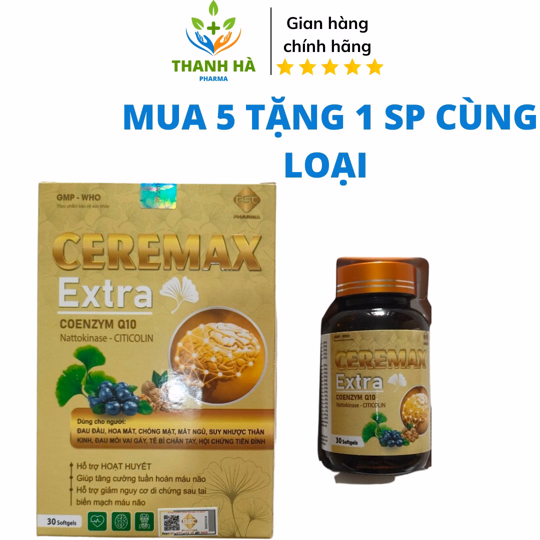 Hoạt Huyết Bổ Não Giảm Đau Đầu Mất Ngủ Suy Nhược Thần Kinh Vai Gáy,Tê Bì Chân Tay,Tiền Đình - Bsc