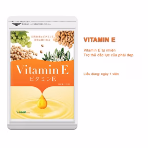Viên Uống Bổ Sung Vitamin E Làm Đẹp Da Và Tăng Cường Sức Khỏe Seedcoms Từ Nhật Bản