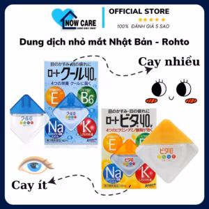 Dung Dịch Nhỏ Mắt Nhật Bản - Rohto