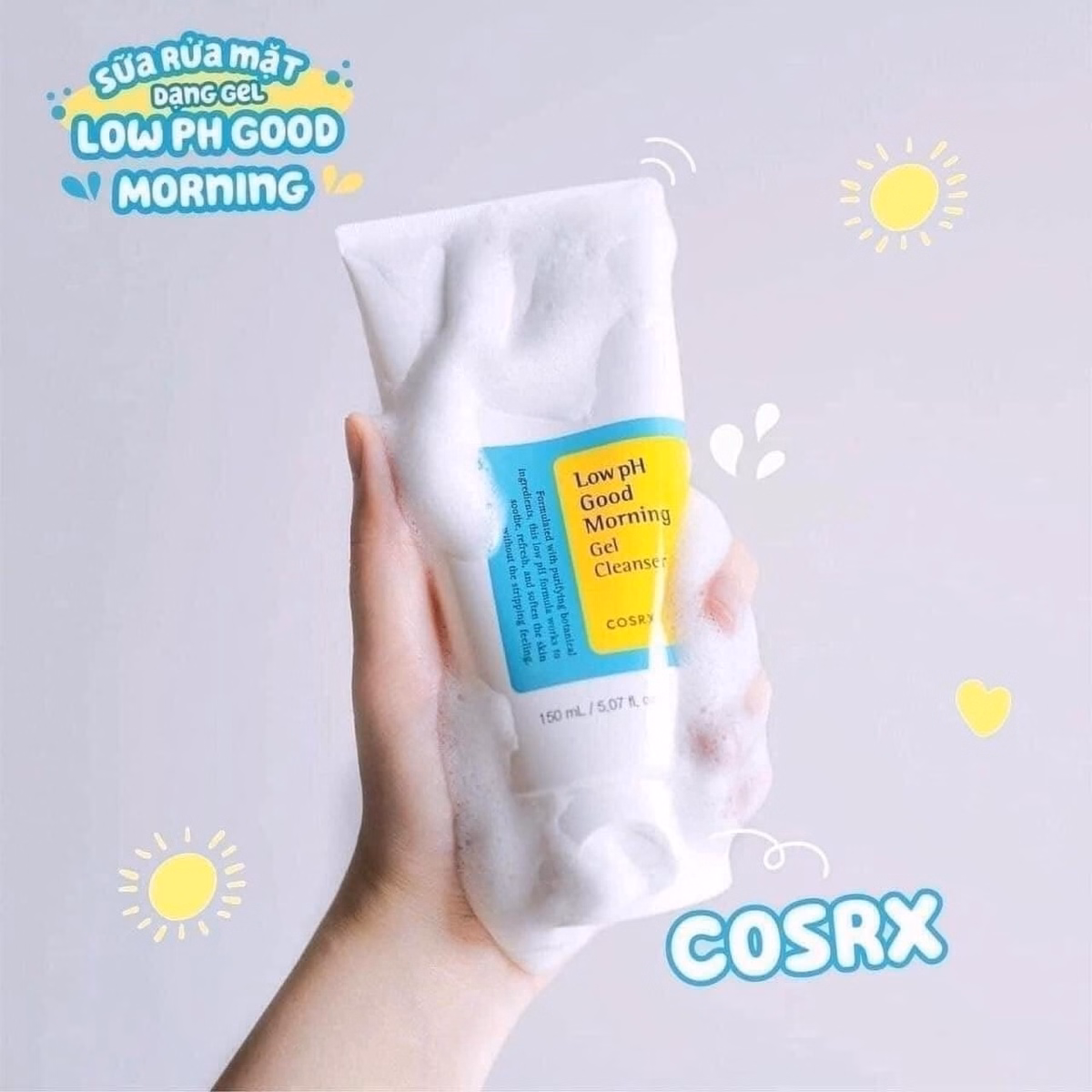Gel Rửa Mặt Hàn Quốc Good Morning - Cosrx - Ảnh 3