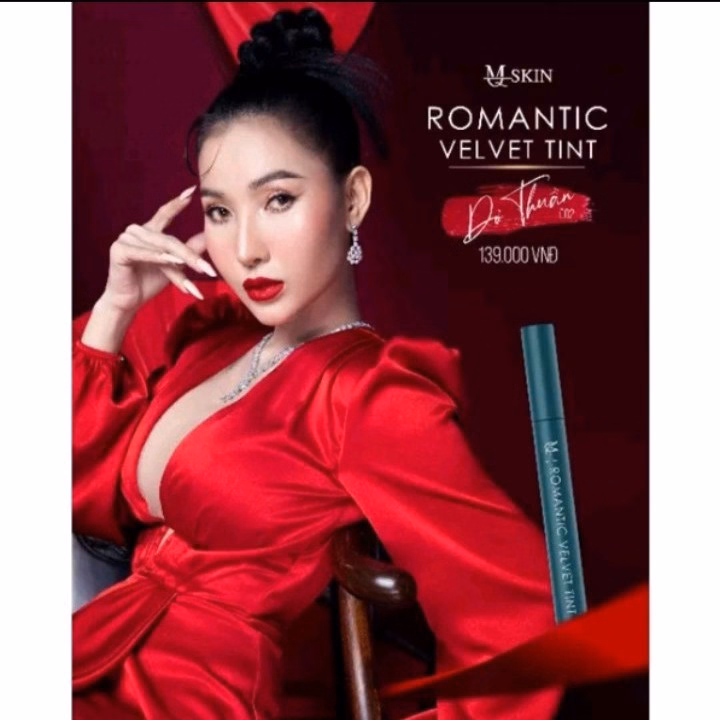 Son Kem Lì Romantic Velvet Tint - Shop Mẹ Bống - Ảnh 7