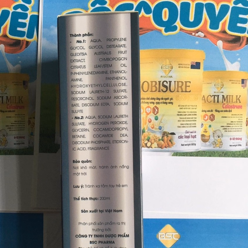 Dầu Gội Phủ Bạc Collagen Tóc Đen Tự Nhiên ,Nuôi Dưỡng Phục Hồi Tóc Yếu Hư Tổn - Bsc - Ảnh 3