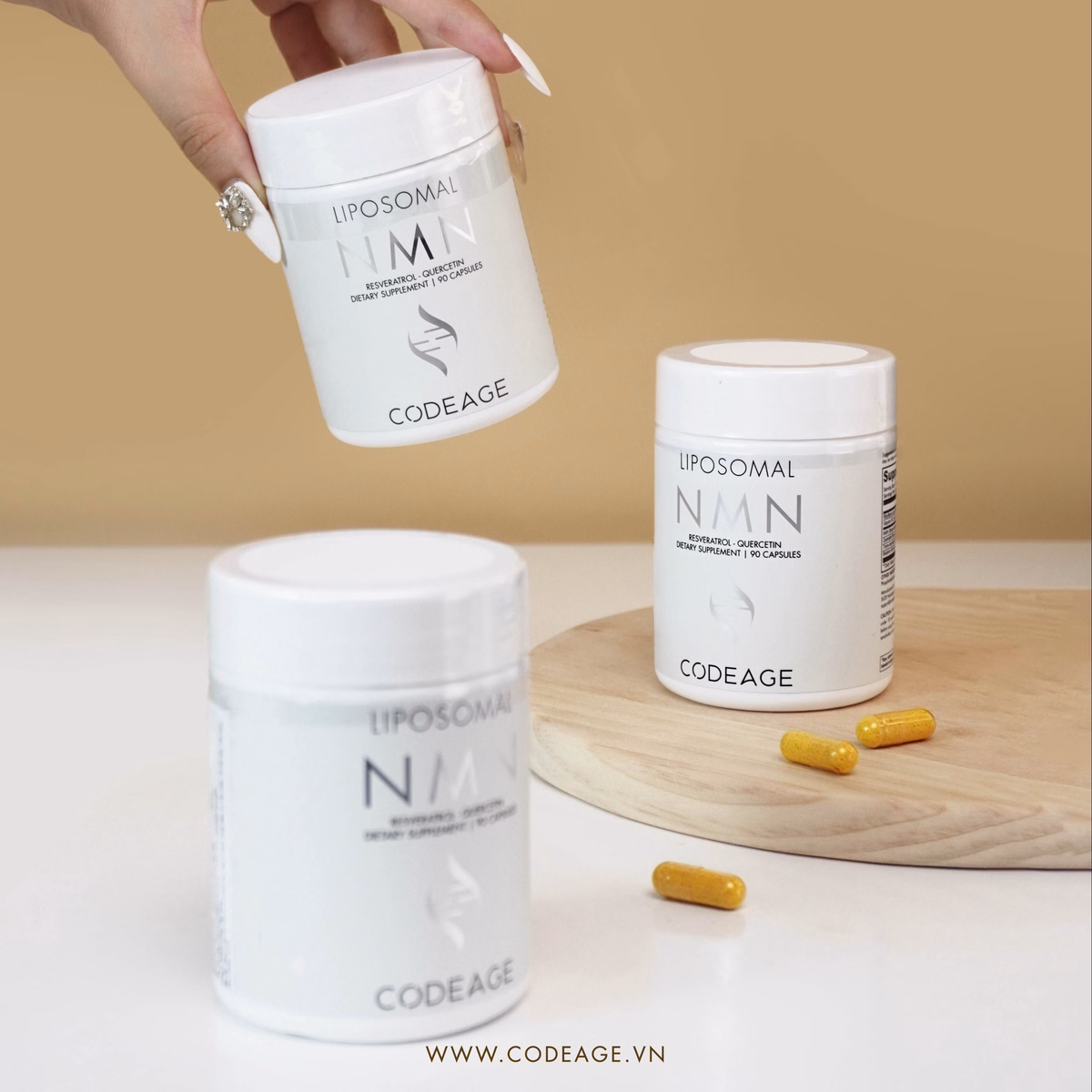 Tpbvsk Liposomal Nmn - Codeage - Ảnh 4
