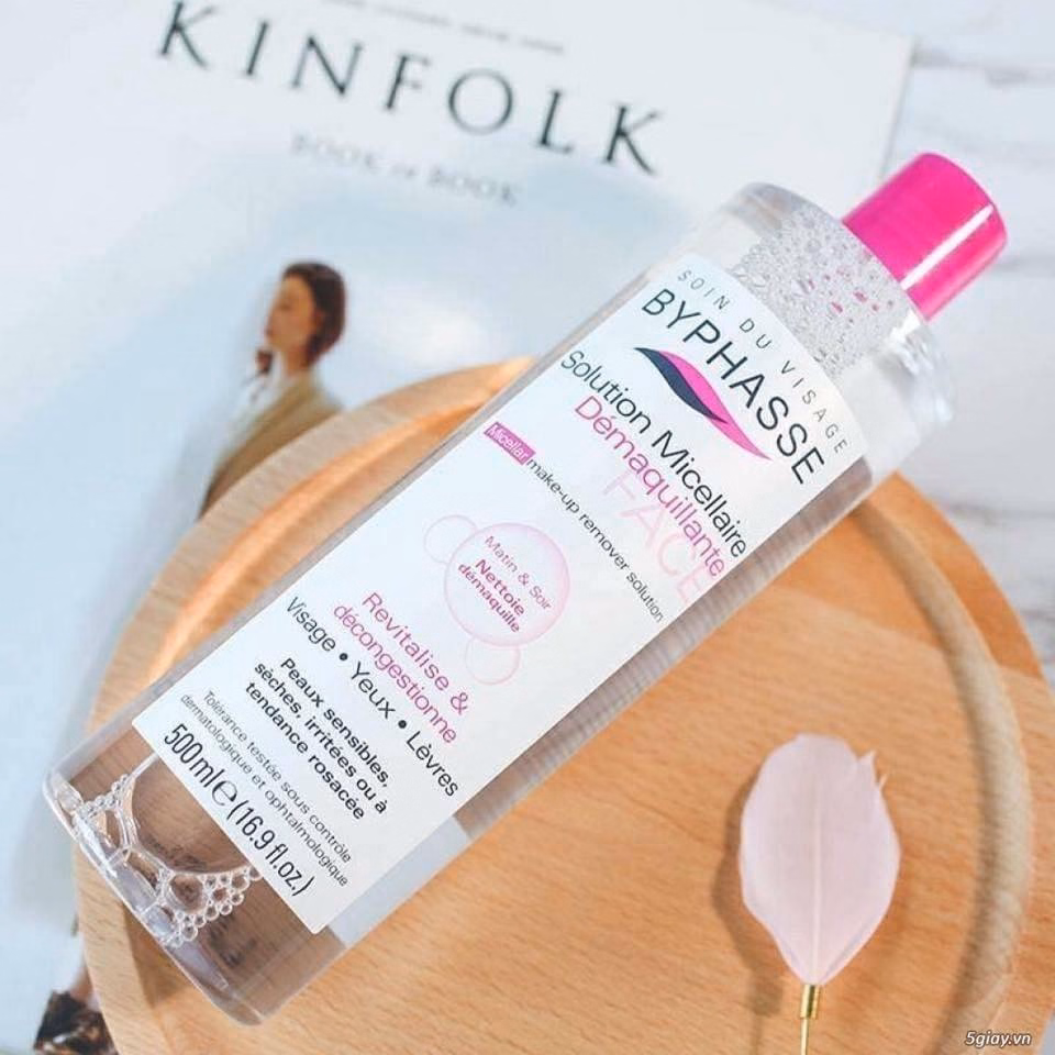 Nước Tẩy Trang Không Cồn 3 In 1 500Ml Byphasse Kt1-Gdn - Ảnh 5