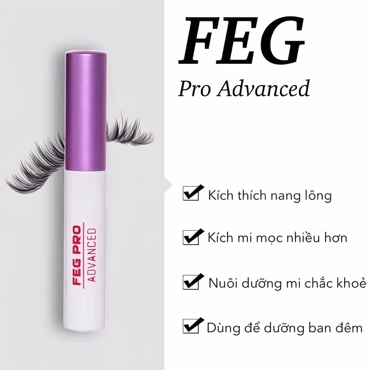 Dưỡng Mi Feg Eyelash - Mi Dài Lung Linh, Chắc Khỏe - Mỹ Phẩm 24H - Ảnh 16