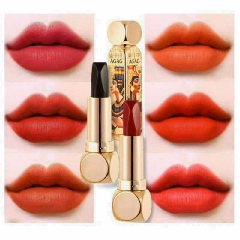 Son 6 Màu Agag Son Môi Lì Mẫu Mới Độc Lạ Có 6 Màu Chuẩn Trong 1 Cây Son Kt2 - Gdn - Ảnh 2