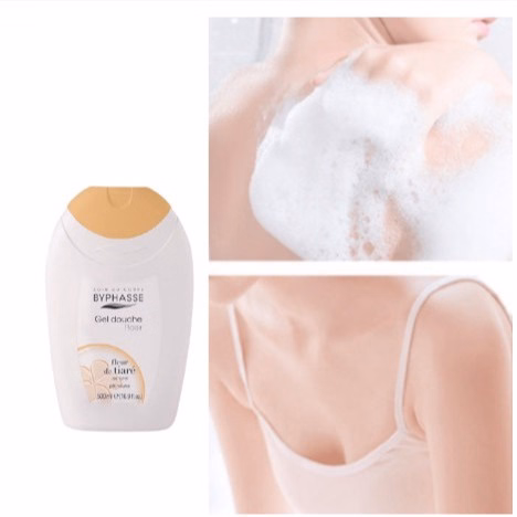 Gel Tắm Byphasse Dưỡng Da Chiết Xuất Hoa Tiare 500Ml - Gdn