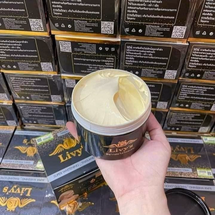 Kem Doby Livy'S Đen Thái Lan, Kem Dưỡng Trắng Da Toàn Thân 250G Kt1- Gdn - Ảnh 2