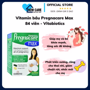Vitamin Bầu Pregnacare Max 84 Viên - Vitabiotics