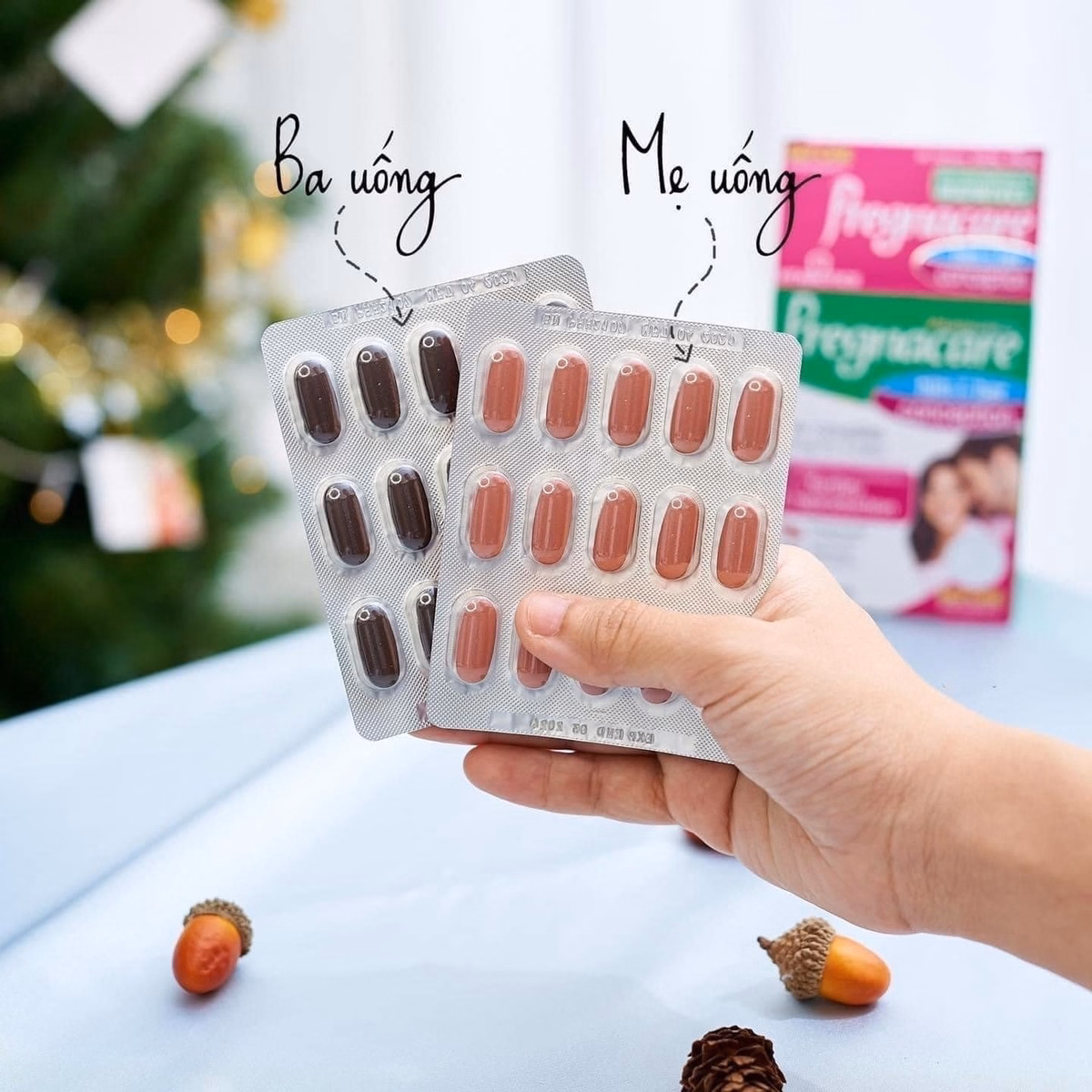 Viên Uống Hỗ Trợ Thụ Thai Pregnacare Him & Her - Vitabiotics - Ảnh 5