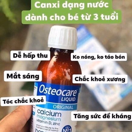 Canxi Nước Osteocare Cho Bé 200Ml - Vitabiotics - Ảnh 2
