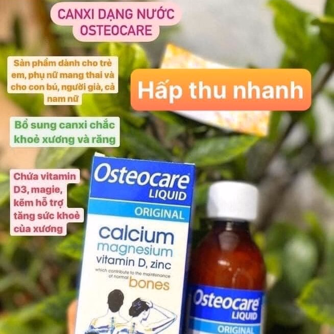 Canxi Nước Osteocare Cho Bé 200Ml - Vitabiotics - Ảnh 4