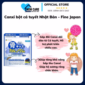 Canxi Bột Cá Tuyết Nhật Bản - Fine Japan