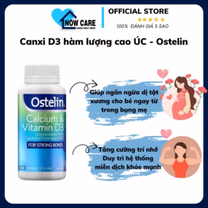 Canxi D3 Hàm Lượng Cao Úc - Ostelin