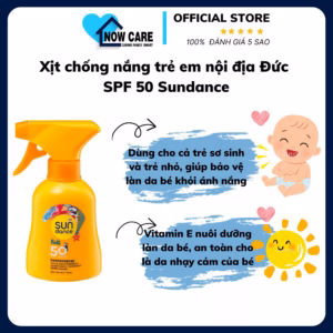 Xịt Chống Nắng Trẻ Em Nội Địa Đức Spf 50 - Sundance