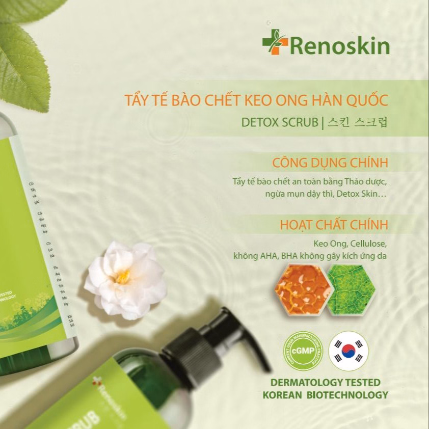 Tẩy Tế Bào Chết Detox Scrub Korea 200G - Renoskin - Ảnh 3