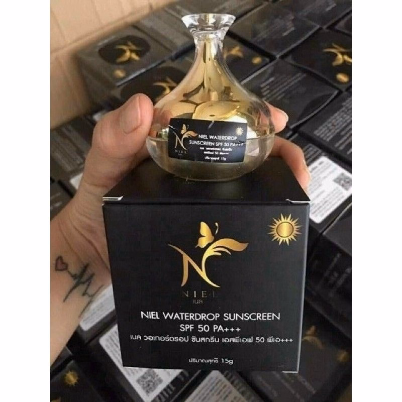 Kem Chống Nắng Niel Thái Lan Waterdrop Sunscreen Spf 50 Pa++ 15G Kt1-Gdn