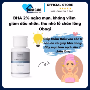 Bha 2% Ngừa Mụn, Kháng Viêm Giảm Dầu Nhờn, Thu Nhỏ Lỗ Chân Lông - Obagi
