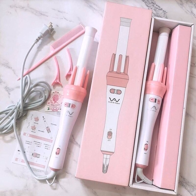 Máy Uốn Tóc Xoay Tự Động 360 - Silver