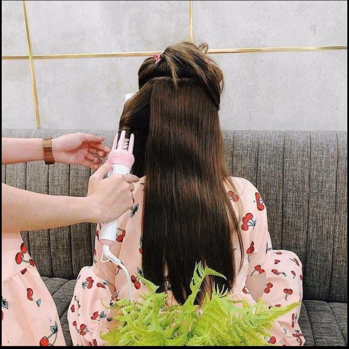 Máy Uốn Tóc Xoay Tự Động 360 - Silver - Ảnh 7