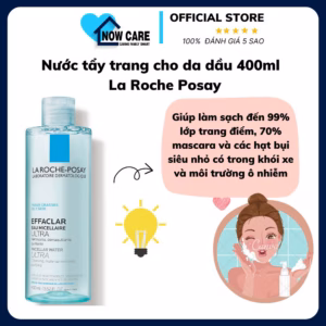 Nước Tẩy Trang Cho Da Dầu 400Ml - La Roche Posay