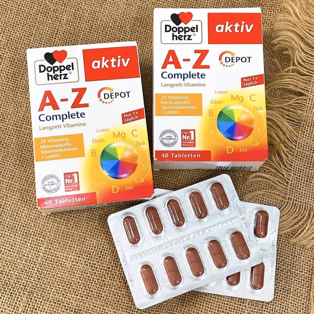 Viên Bổ Sung Vitamin Tổng Hợp Az Depot - Doppelherz - Ảnh 4