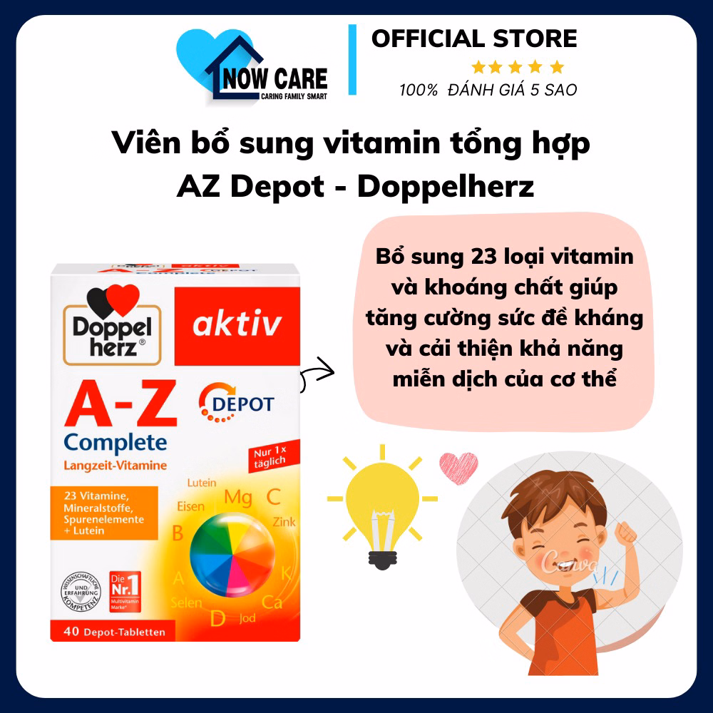 Viên Bổ Sung Vitamin Tổng Hợp Az Depot - Doppelherz