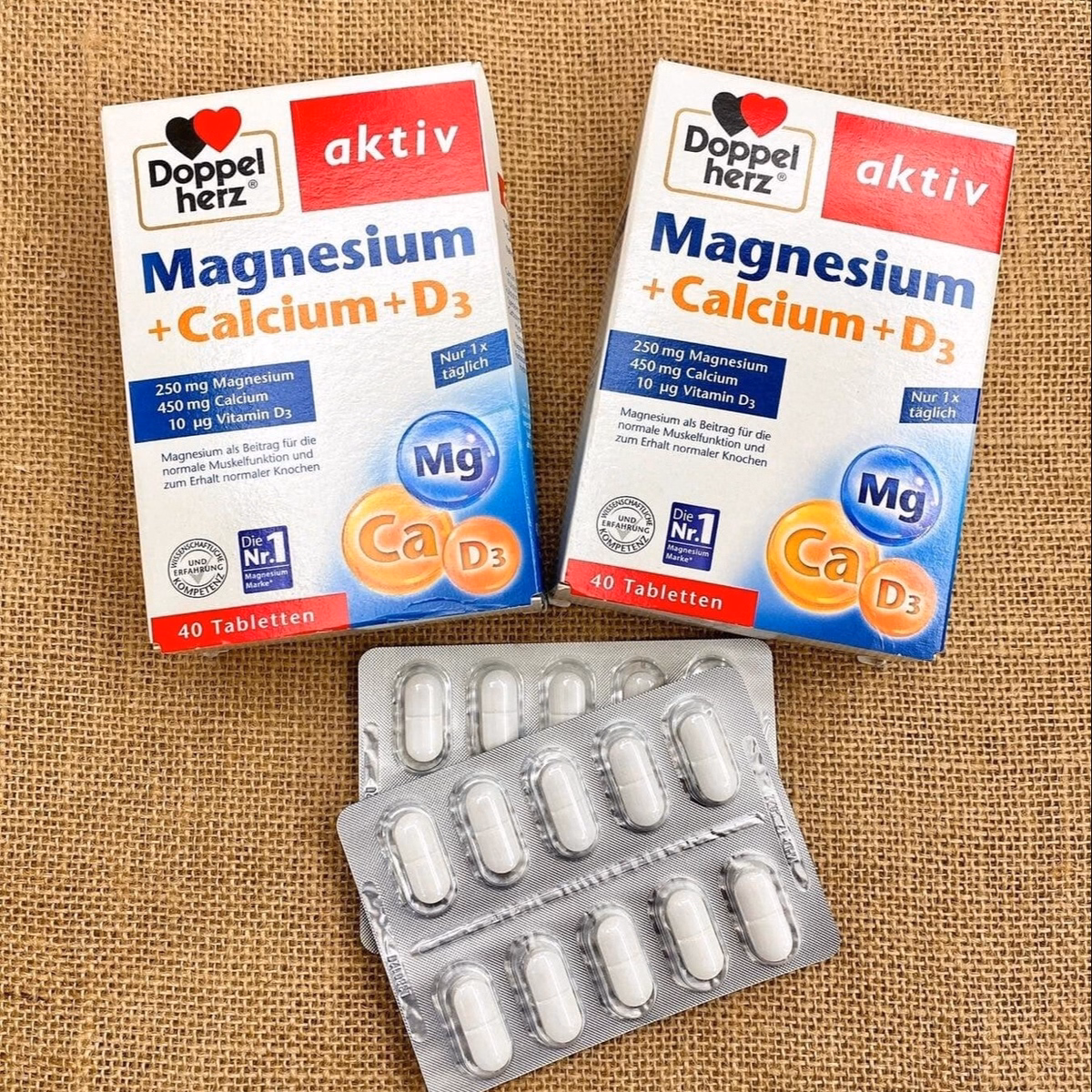 Viên Bổ Sung Canxi Magie D3 - Doppelherz - Ảnh 5