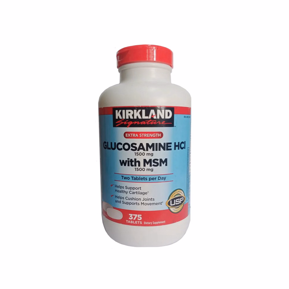 Viên Hỗ Trợ Xương Khớp Mỹ Glucosamine Hcl 1500Mg & Msm 1500Mg Lọ 375 Viên - Kirkland - Ảnh 5