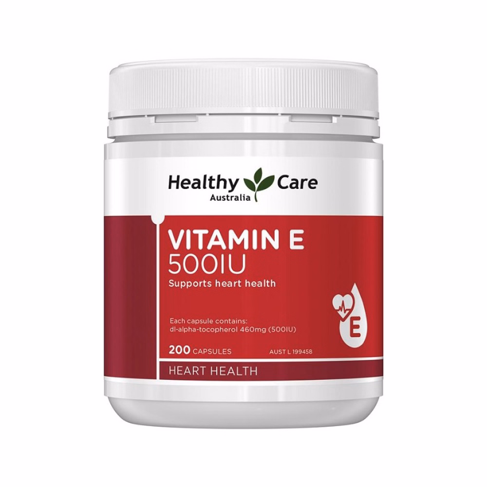 Vitamin E Úc 500 Iu Lọ 200 Viên - Healthy Care - Ảnh 5
