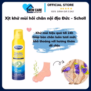 Xịt Khử Mùi Hôi Chân Nội Địa Đức - Scholl