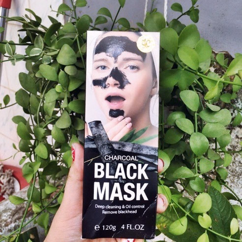 Mặt Nạ Lột Mụn Than Tre Black Mask Charcoal 120G - Gdn - Ảnh 2