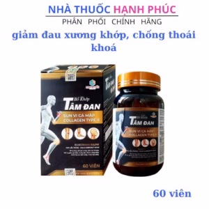 Viên Uông Bổ Khớp Tâm Đan Giúp Giảm Đau, Thoái Hoá Xương Khớp Hộp 60 Viên - Minh Chiến