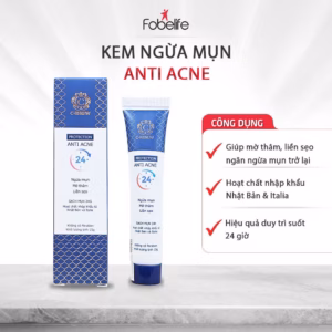 Kem Ngừa Mụn Anti Acne Mờ Thâm Ngừa Sẹo - Fobelife