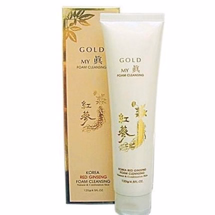 Sữa Rửa Mặt Trắng Da Sâm Vàng My Gold Hàn Quốc 120G - Gdn - Ảnh 2