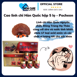 Cao Linh Chi Hàn Quốc Hộp 5 Lọ - Pocheon