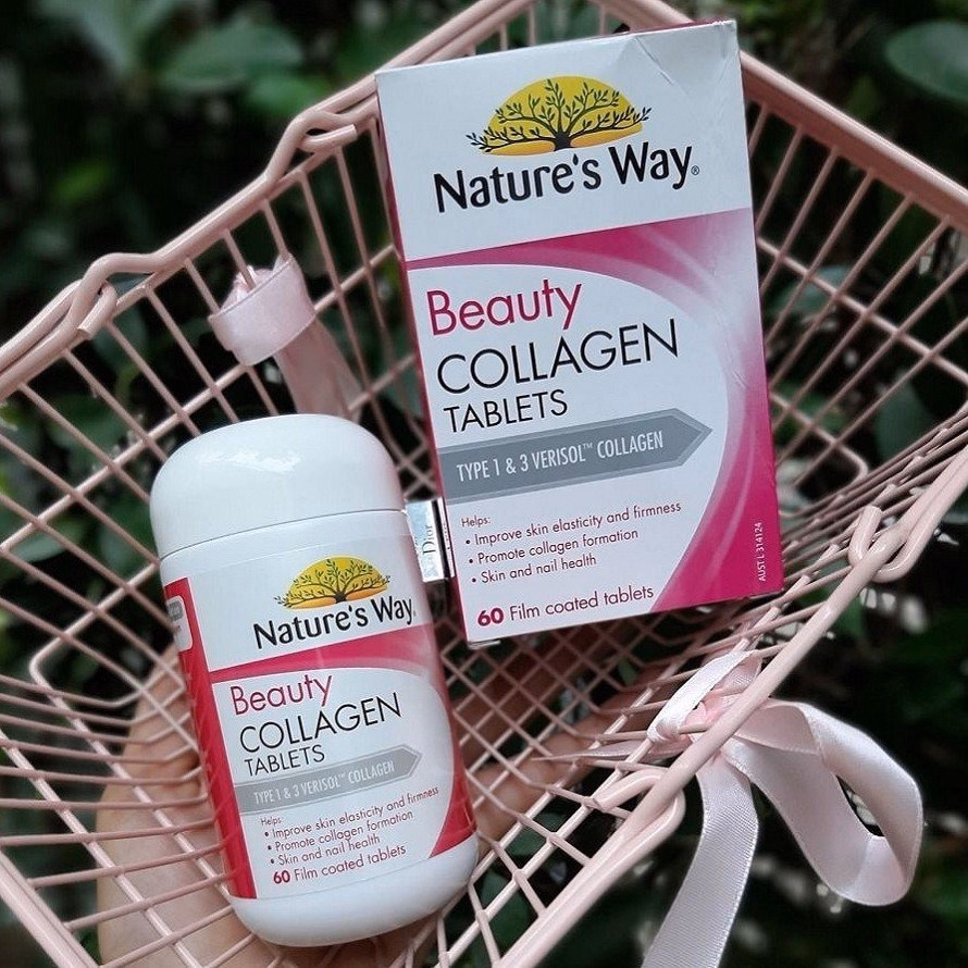 Viên Uống Collagen Úc Hộp 60 Viên - Nature'S Way - Ảnh 3
