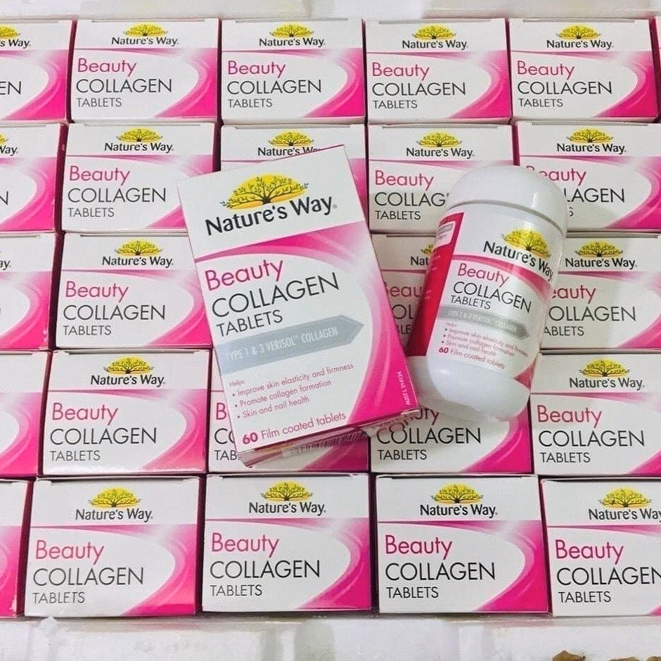 Viên Uống Collagen Úc Hộp 60 Viên - Nature'S Way - Ảnh 4