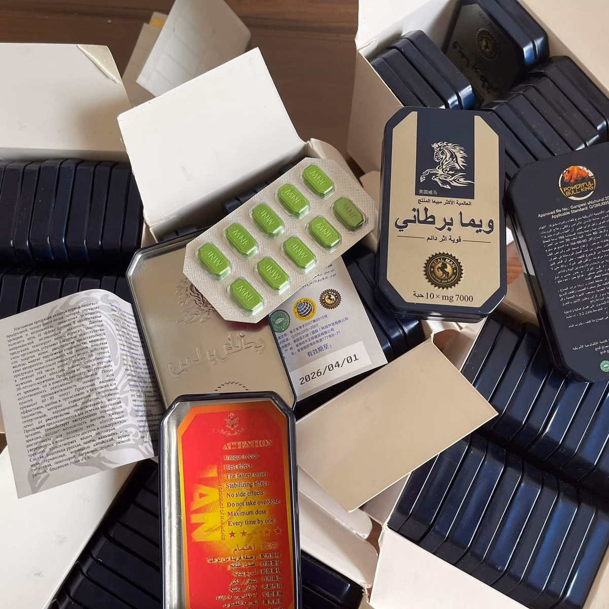 Viên Ngựa Thái Tăng Cường Sinh Lực Nam Giới Hộp 10 Viên - Ngựa Thái - Ảnh 3