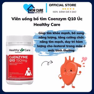 Viên Uống Bổ Tim Coenzym Q10 Úc - Healthy Care